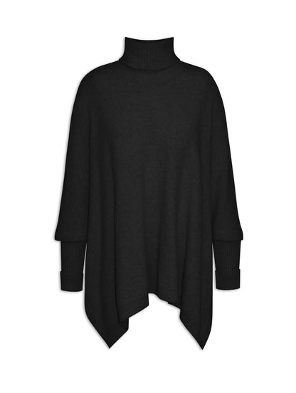 BLUSA BIAMAR OVERSIZED COM GOLA ALTA 11426